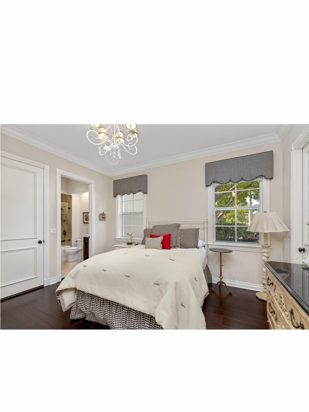 Cream Embroidered Comforter - Classic Cozy Bedding
